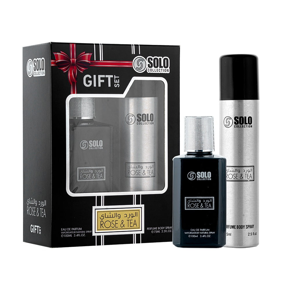 Solo Rose & Tea Gift Set