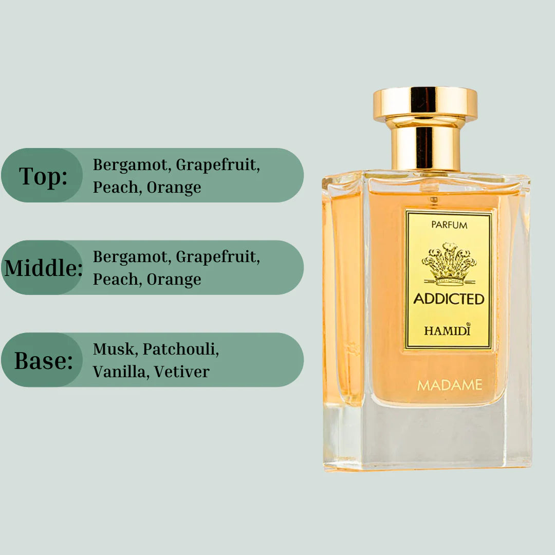 ADDICTED MADAME EAU DE PARFUM - 120ML